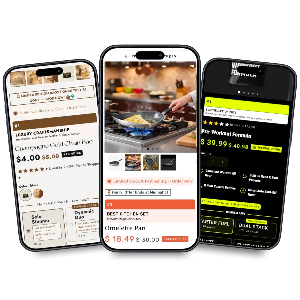 Shoptimity Mockups